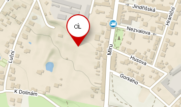 Mapa okolí příměstského tábora Slunečnice - Novosedlice a Teplice-Řetenice